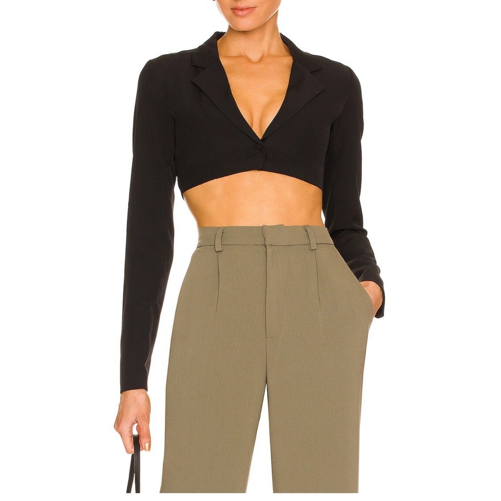 Cropped blazer
